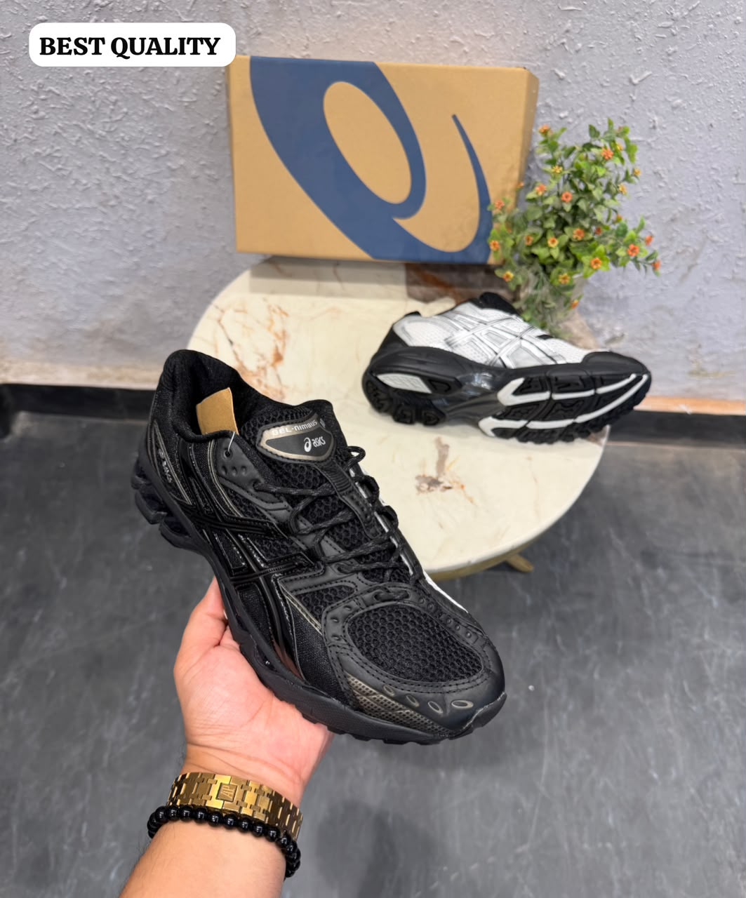 Asics nimbus 10.1 black silver