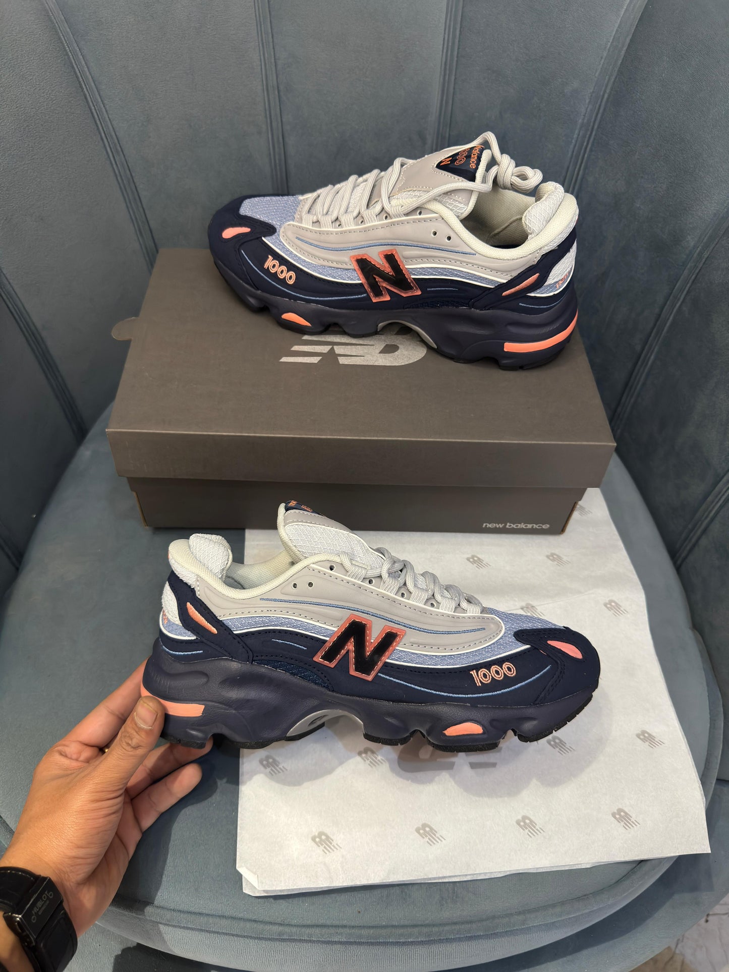 New balance 1000 navy grey