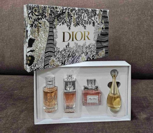 Dior perfume gift set pack of 4 x 30 ml