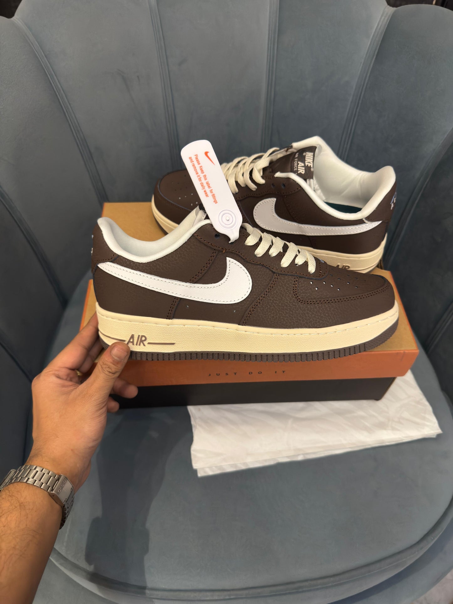 Nike airforce 1 low '07 cacao wow