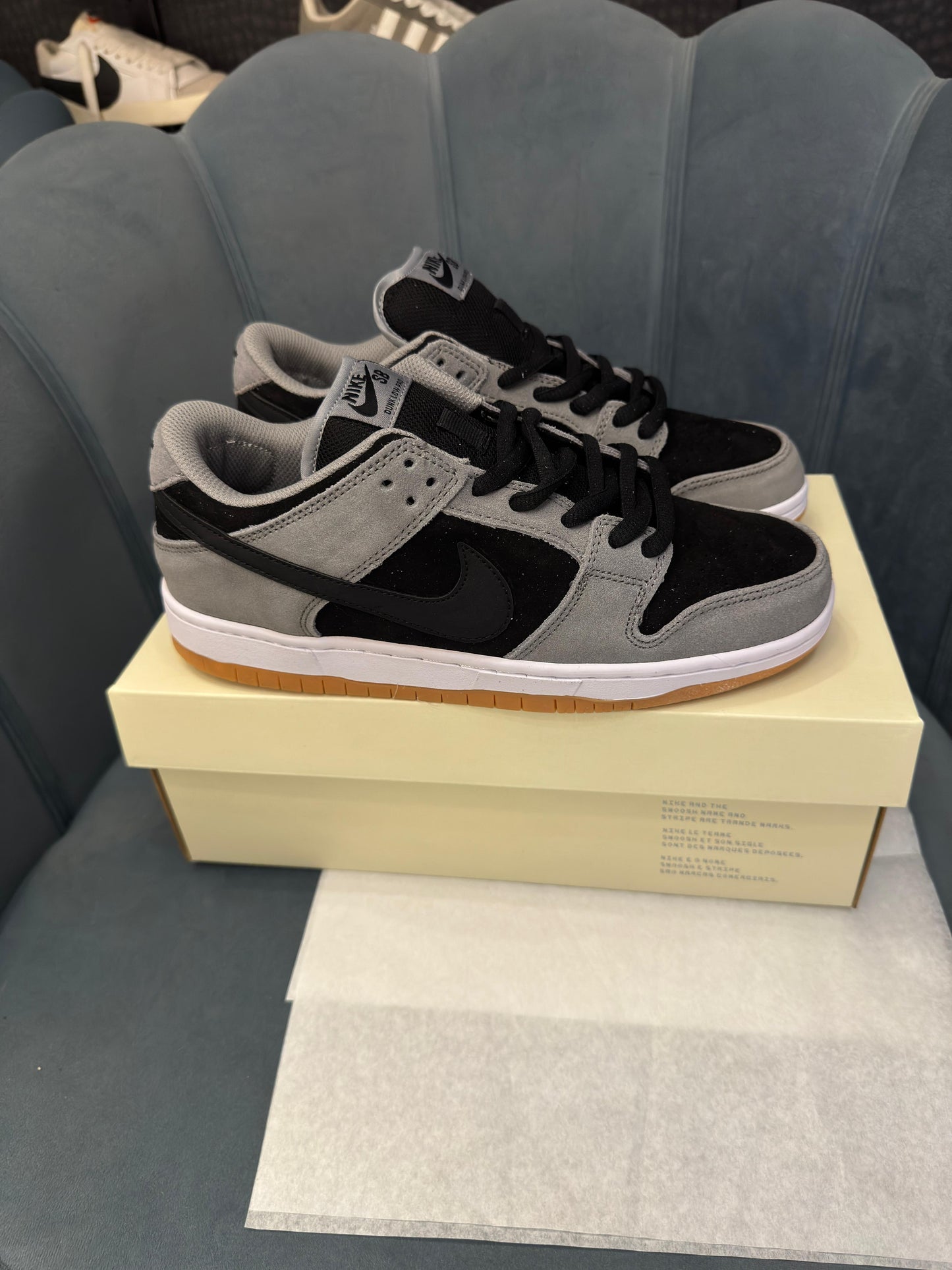 Nike sb dunk dark smoke grey