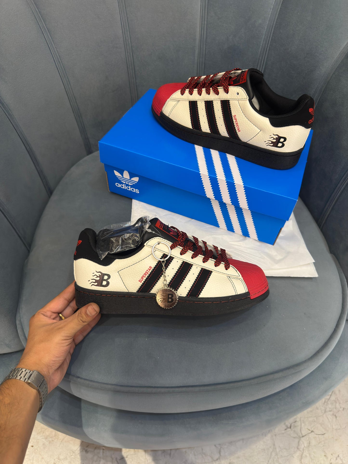 Adidas originals superstar x balmain