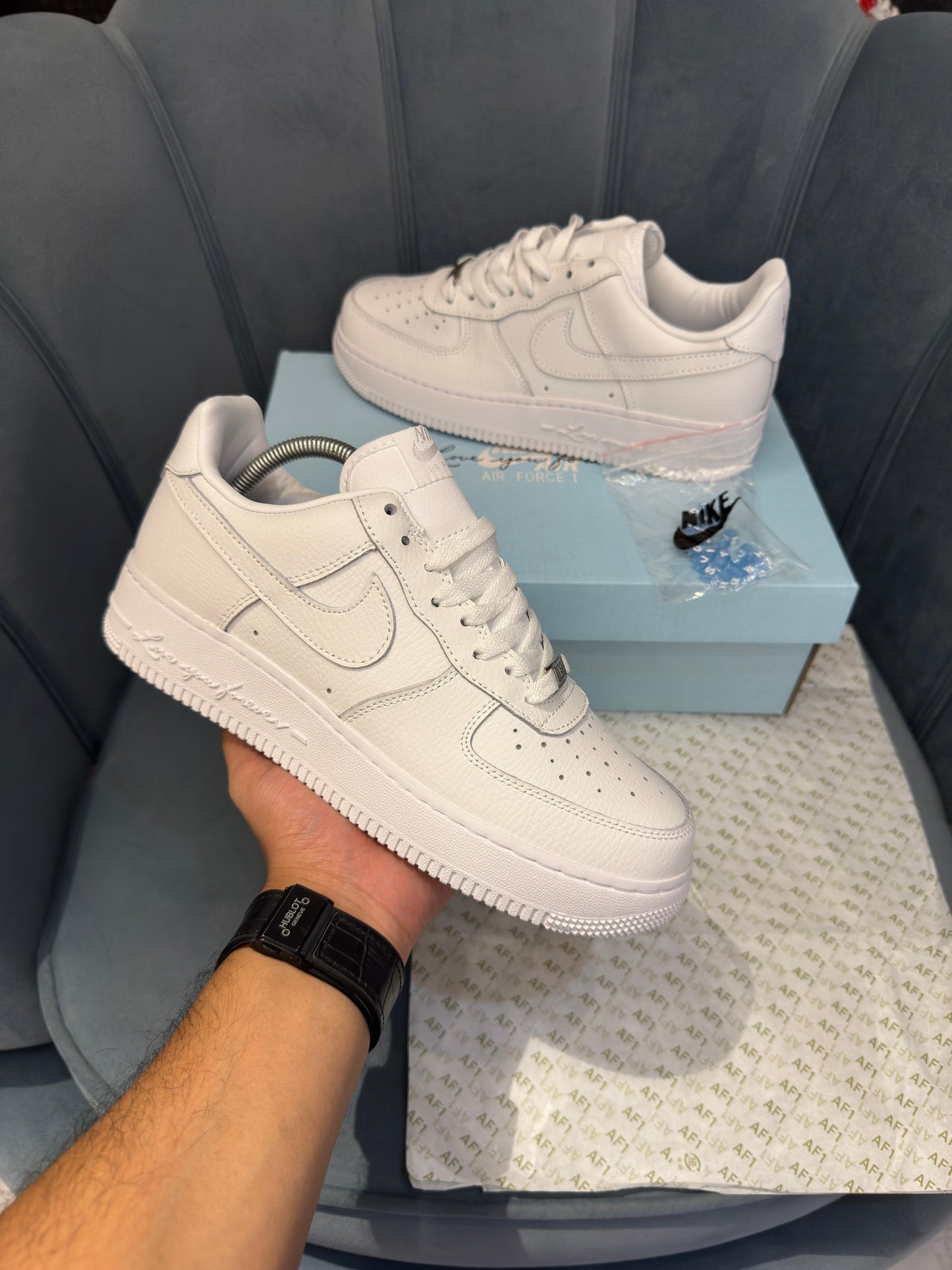Nike airforce 1s love you forever