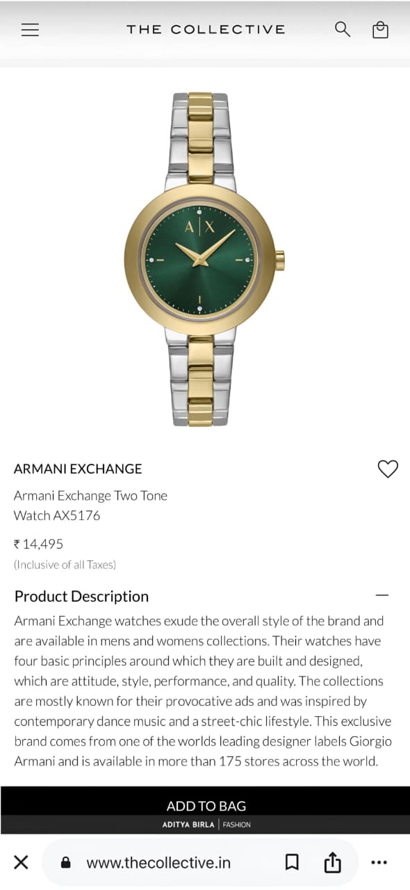 Armani exchange