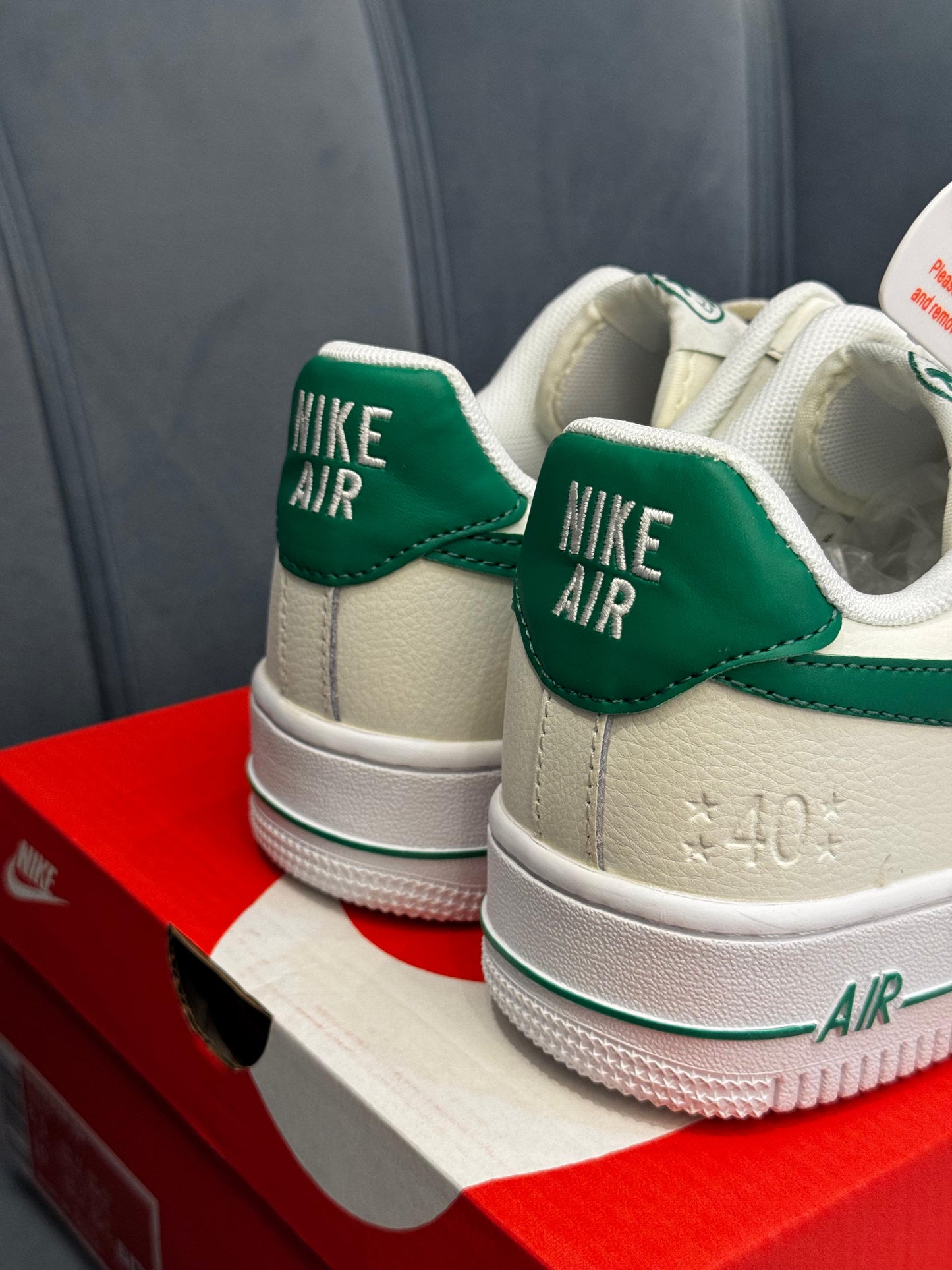 Nike airforce 1 low 07 LV8 40th anniversary sail malachite