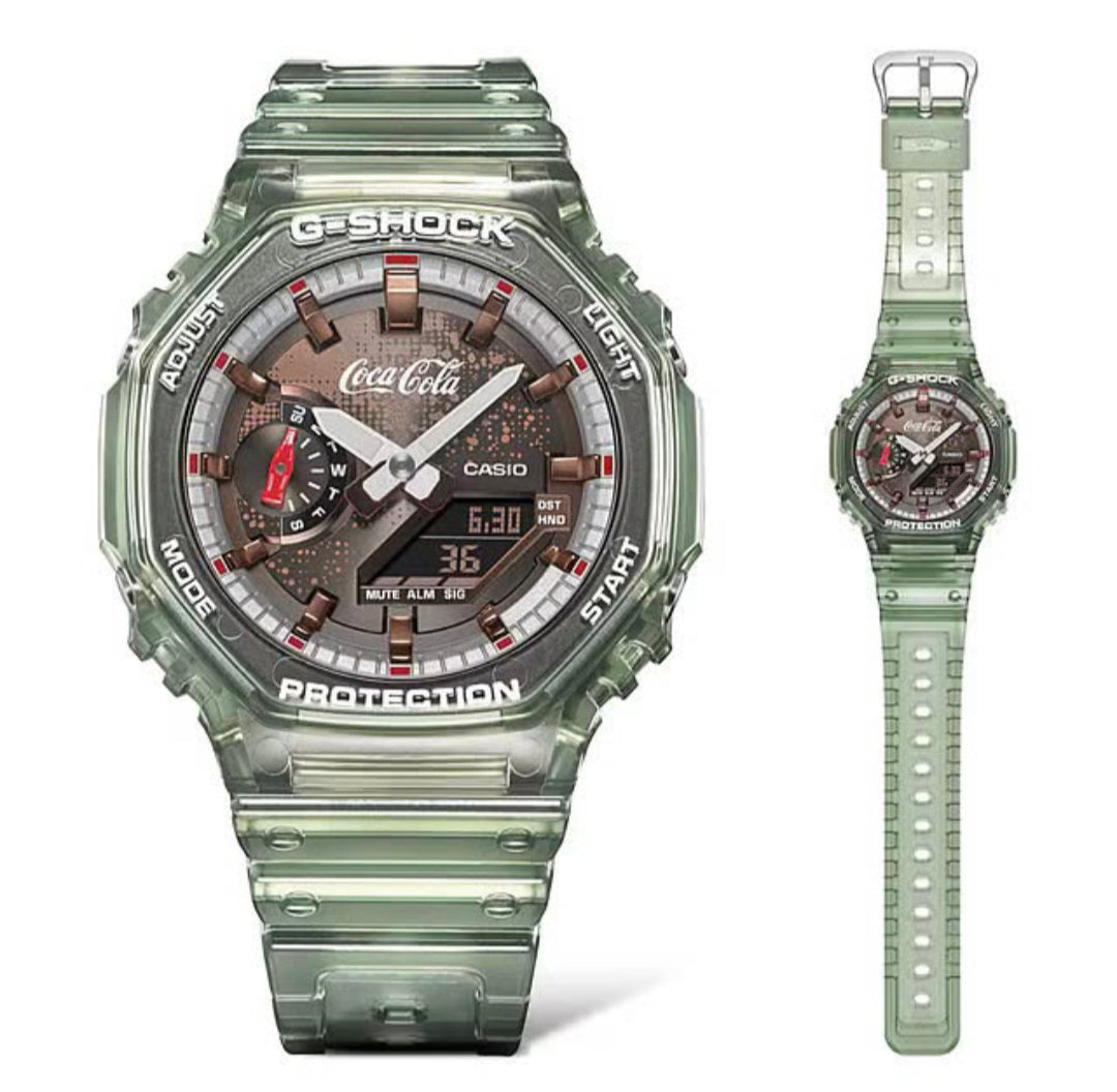 Casio gshock x coca cola coke