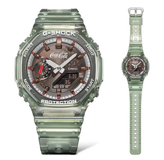 Casio gshock x coca cola coke