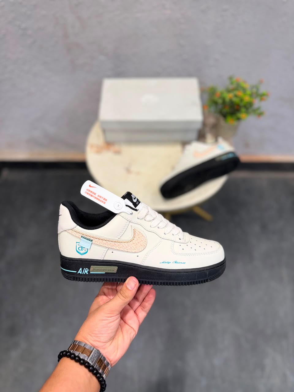 Nike airforce 07 pandaprank c spiritual charm