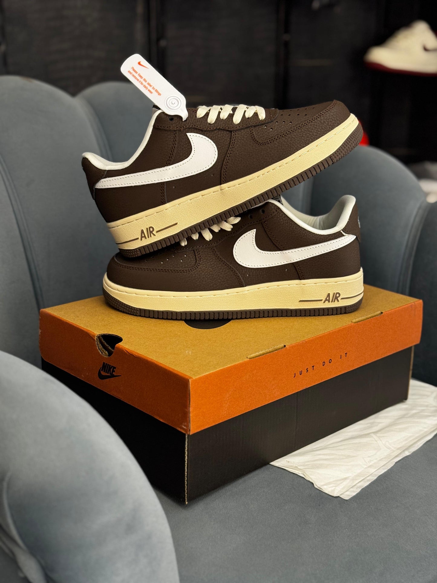 Nike airforce 1 low '07 cacao wow
