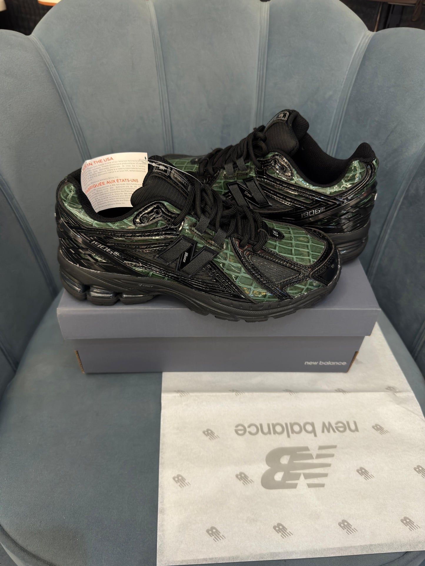 New balance 1906 ginger green black