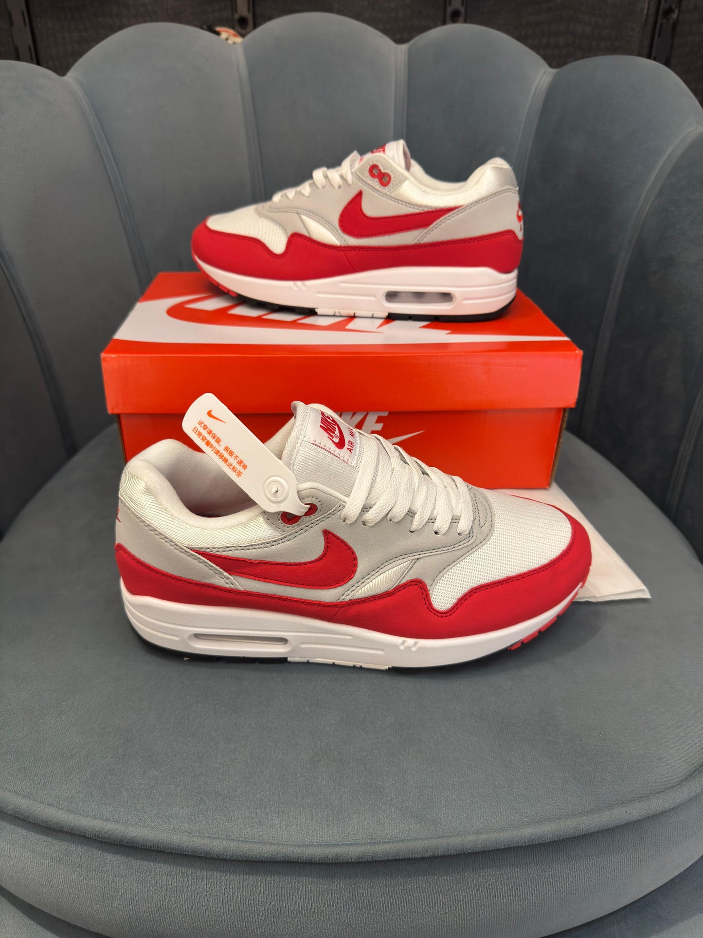 Nike airmax 1 86 big bubble royal red