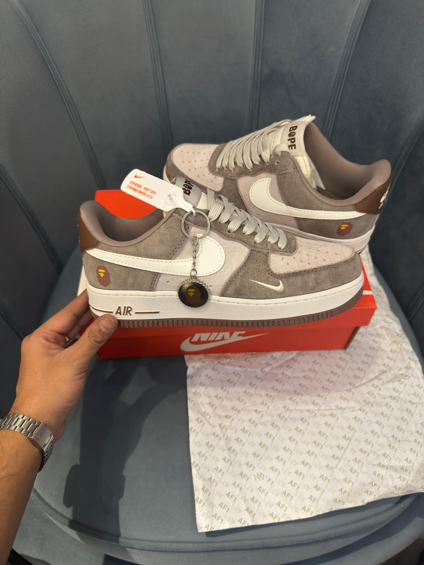 Nike airforce1 x bape