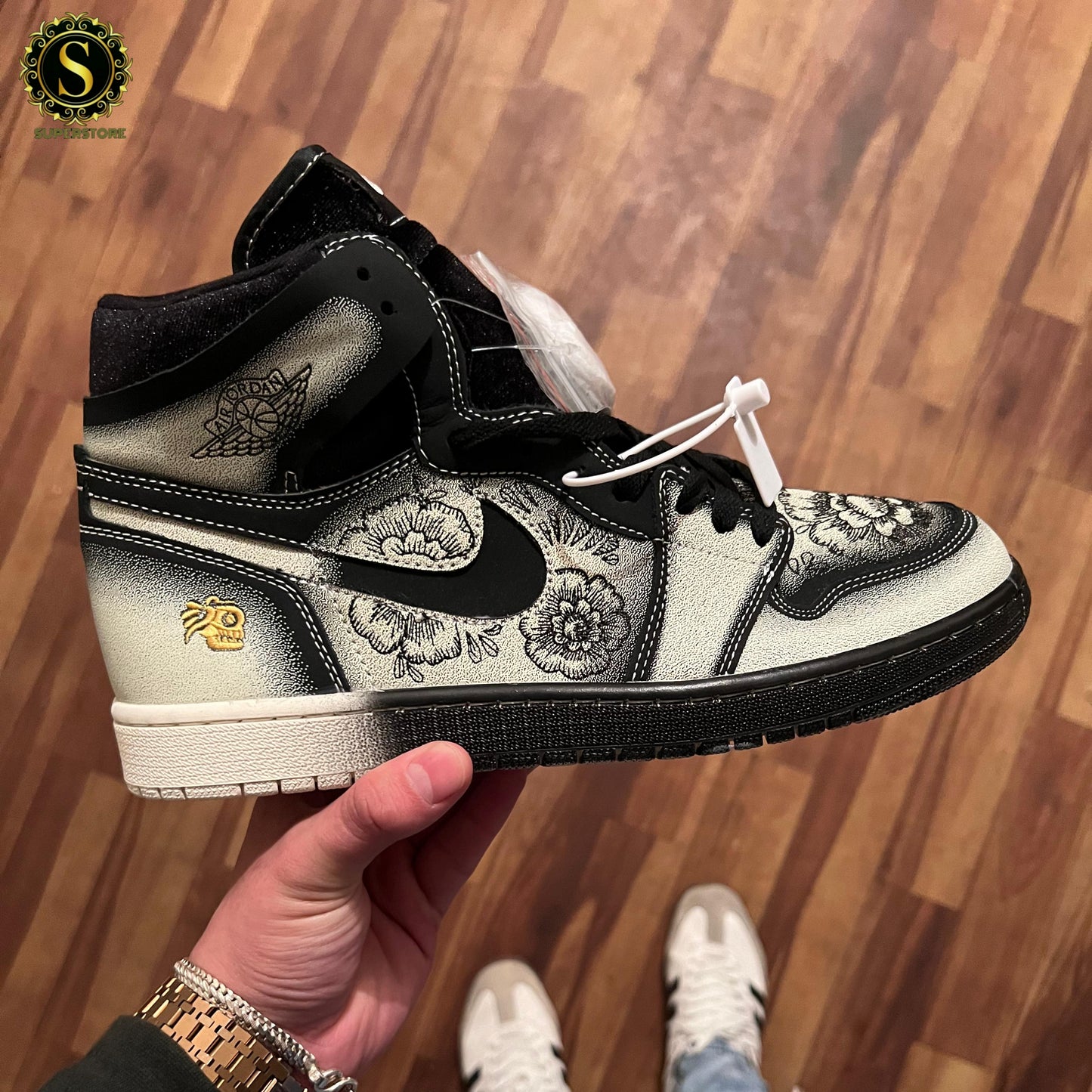 Nike air jordan 1 high zoom comfort 2 dia de muertos