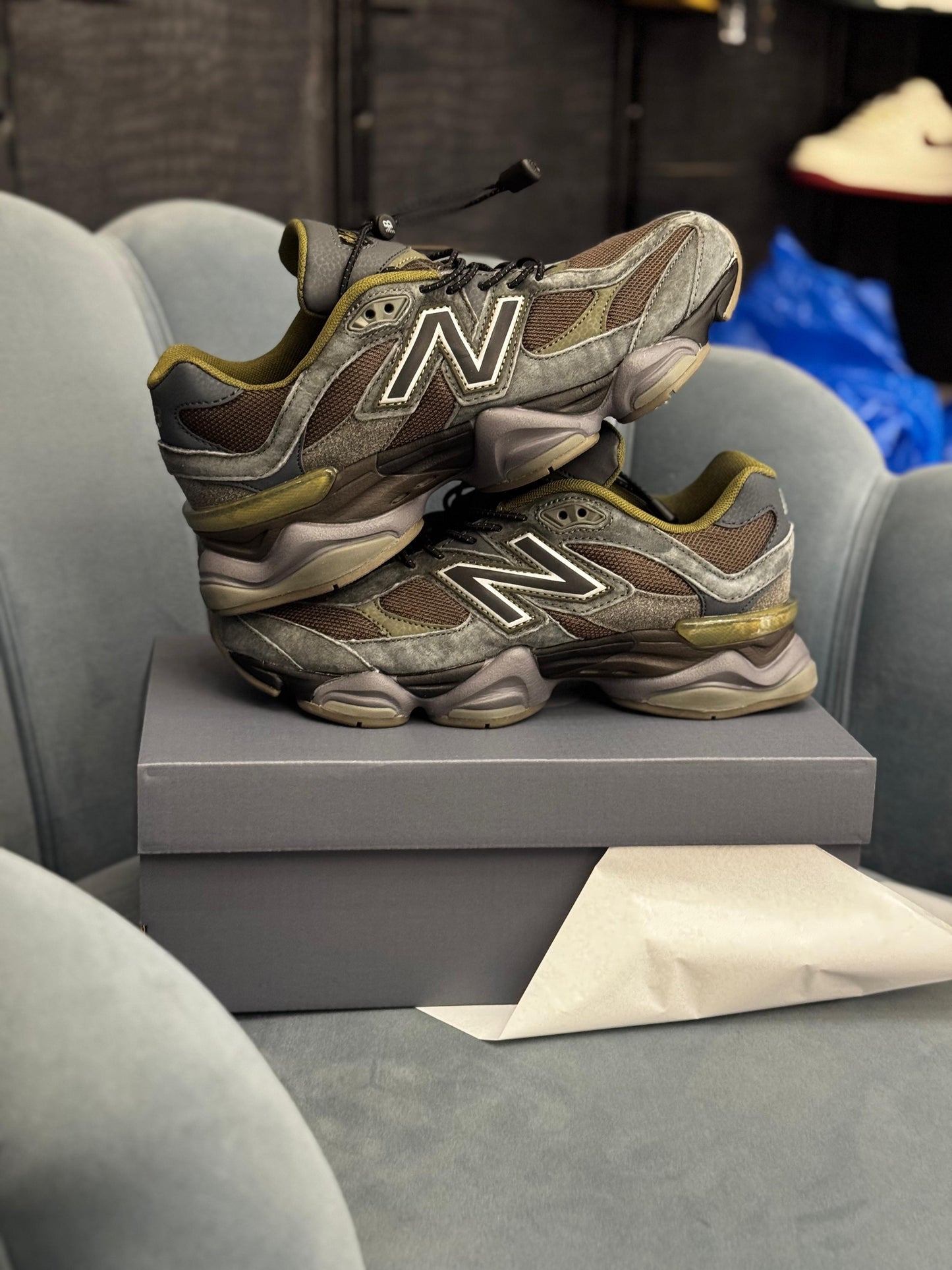 New balance 9060 blacktop dark moss