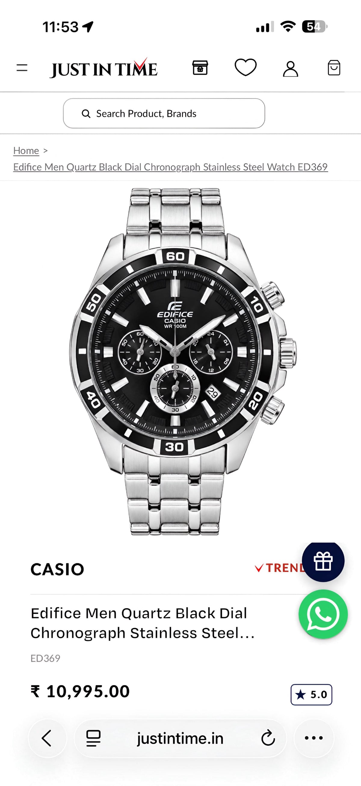 Casio edifice