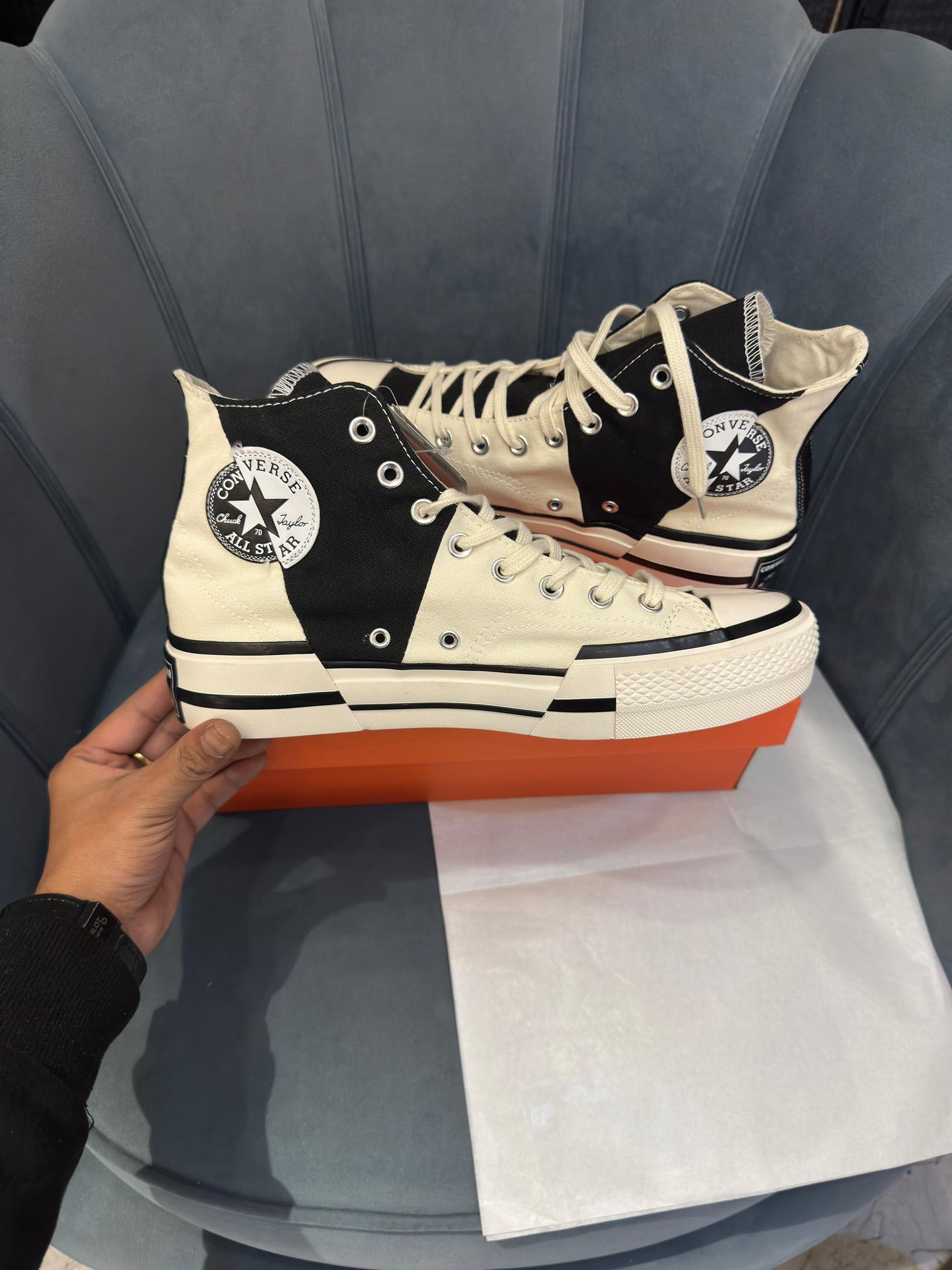 Converse chuck mid plus oreo