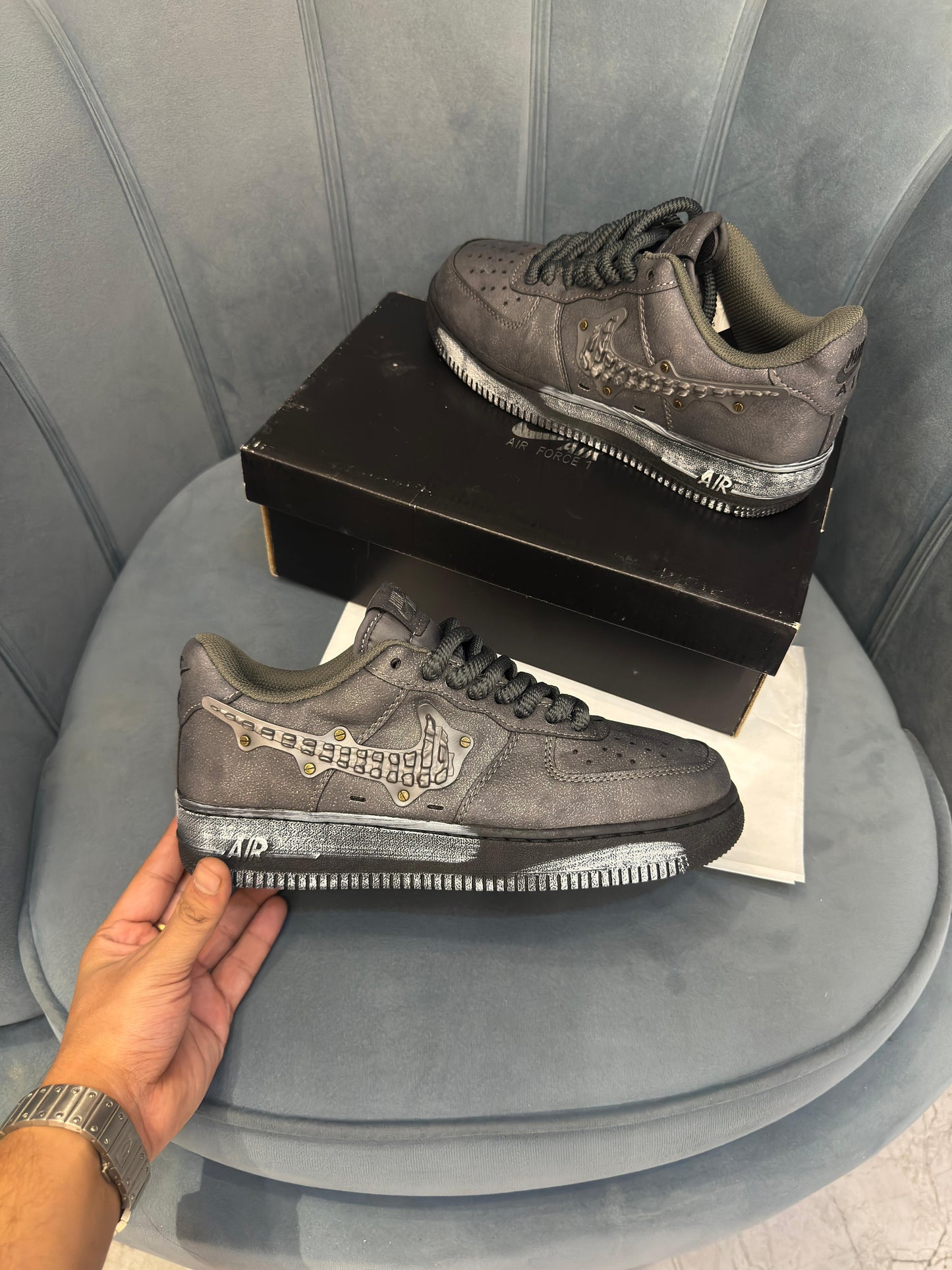 Nike airforce 1 metalwork