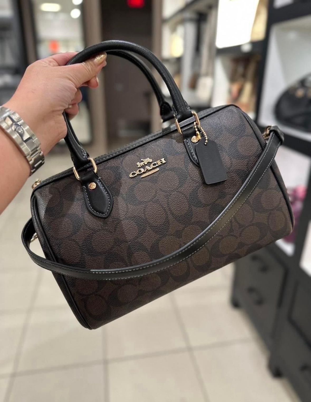 Coach Rowan Satchel Large Bag