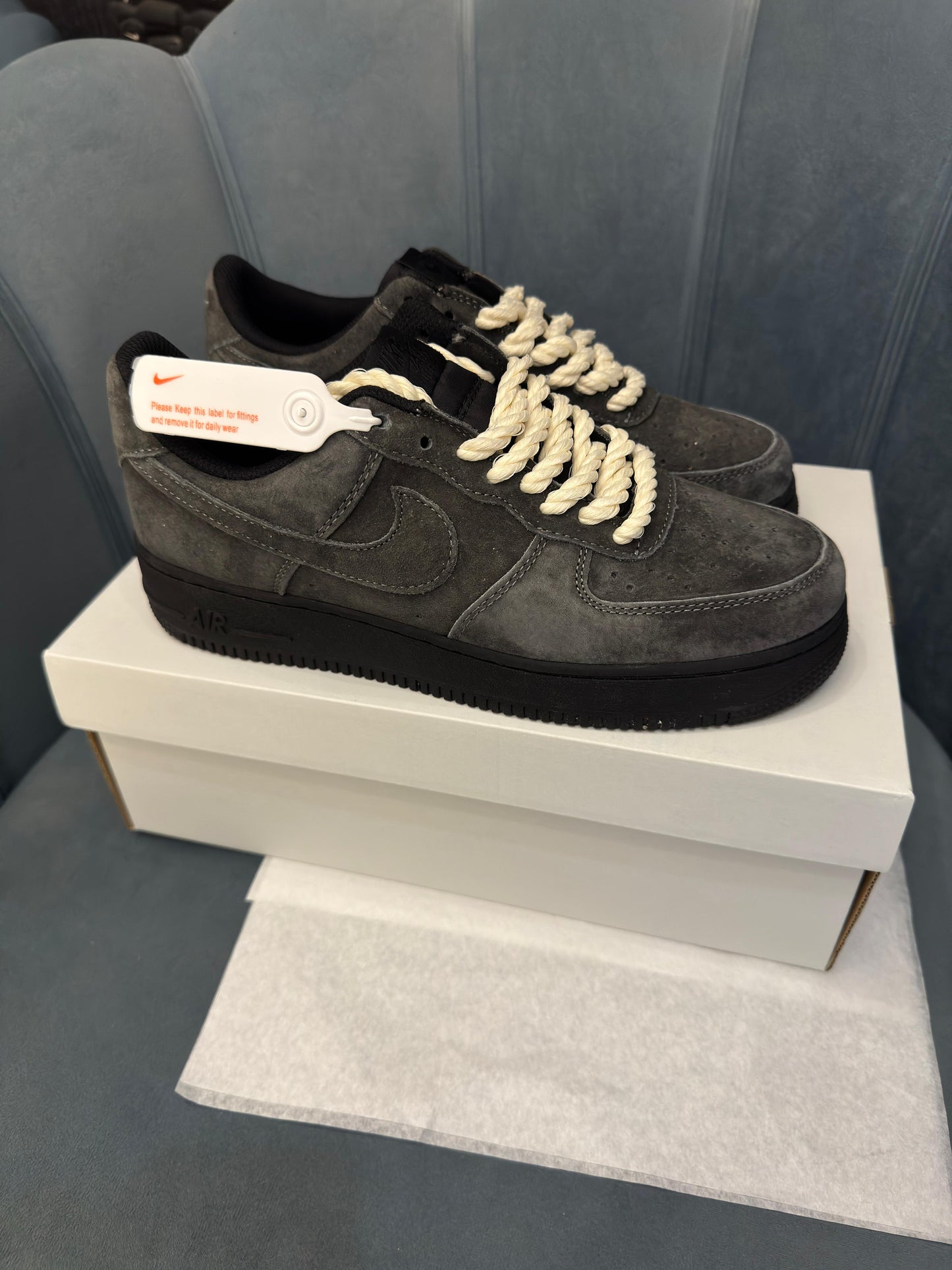 Nike airforce charcoal grey bigbang