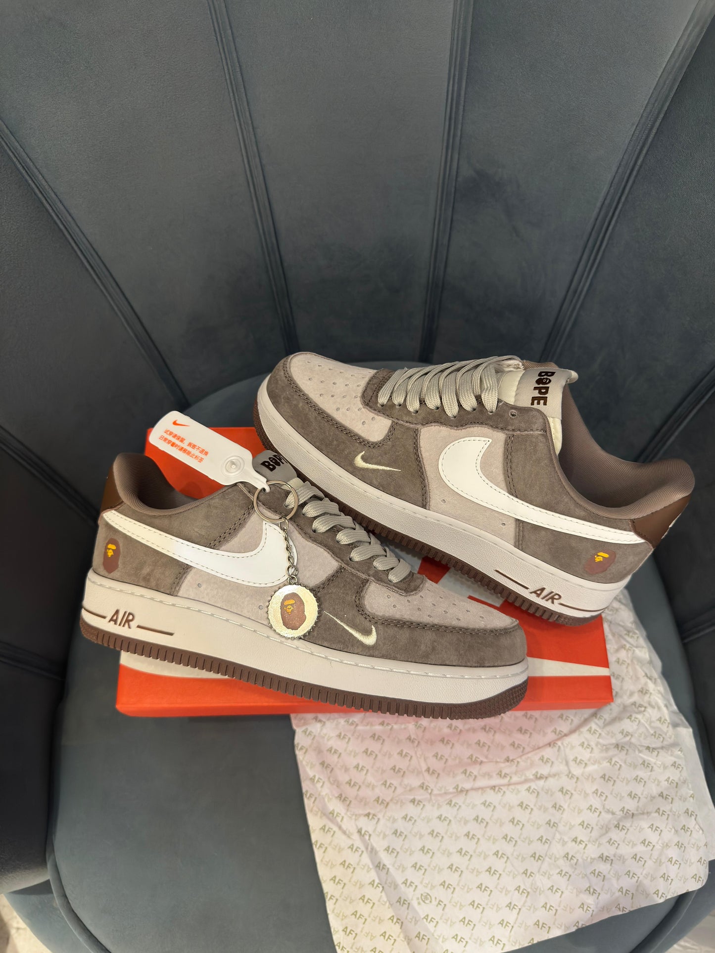 Nike airforce1 x bape