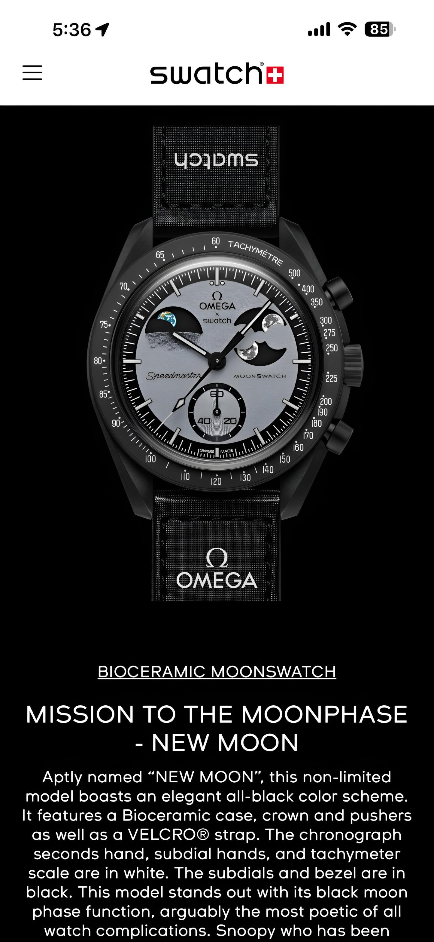 Omega x swatch