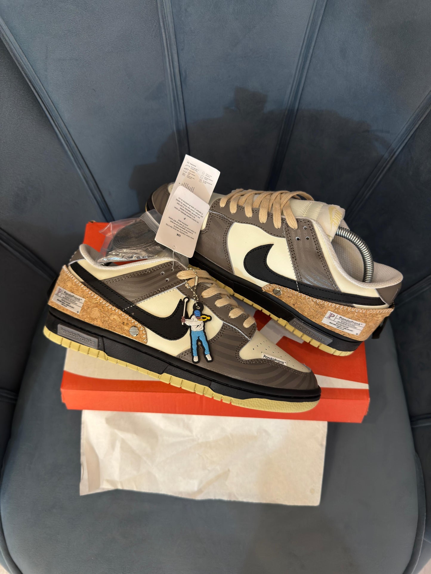 Nike sb dunk pandaprank cacao