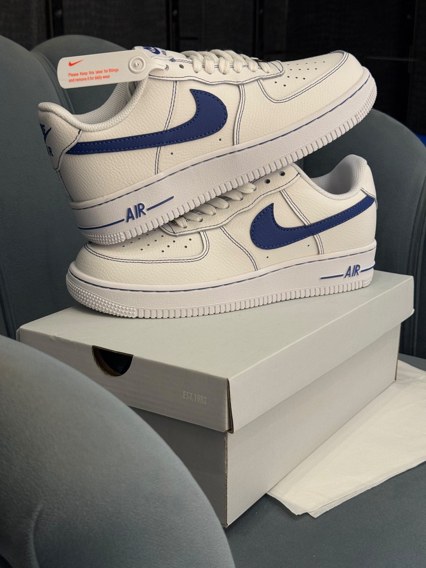 Nike airforce one deep royal