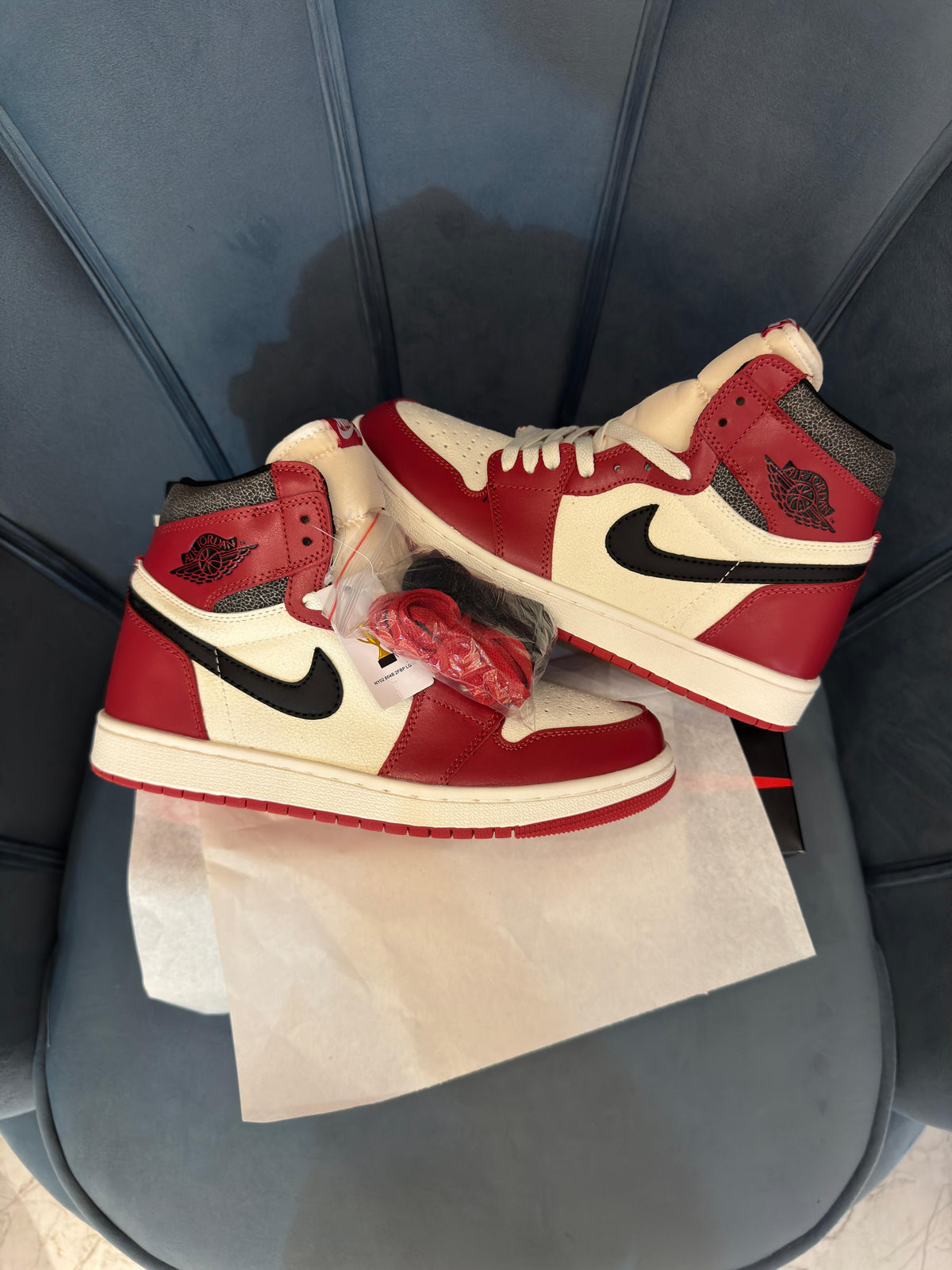 Nike air jordan 1s lost and found