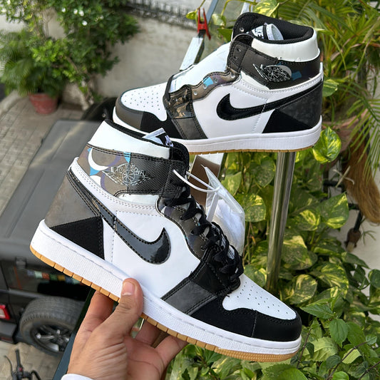 Nike air Jordan 1 spider-man new srs sole glow (black)