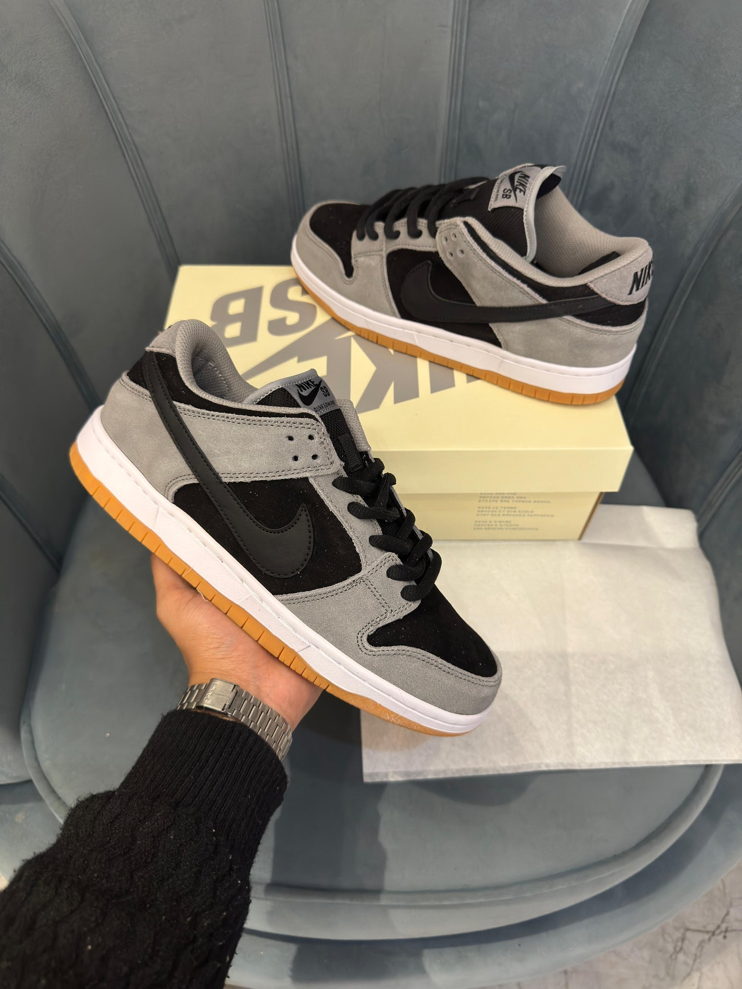 Nike sb dunk dark smoke grey