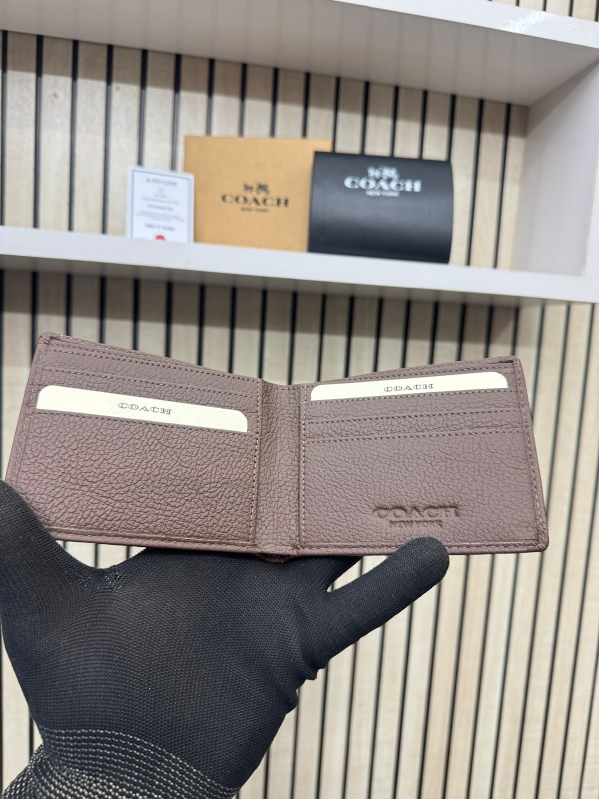 Coach wallet